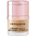 Dermacol Dlhotrvajúci make-up s výťažkami z kaviáru a zdokonaľovací korektor (Caviar Long Stay Make-Up & Corrector) 30 ml 4 Tan