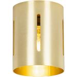 Bodové svietidlá Qazqa zlatej farby v elegantnom štýle z kovu stmievateľné v zľave kompatibilné s E27 