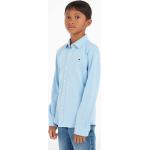 Chlapčenské Detské košele Tommy Hilfiger modrej farby z bavlny v zľave 