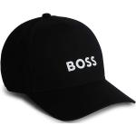 Chlapčenské Designer Detské klobúky HUGO BOSS BOSS čiernej farby z bavlny 