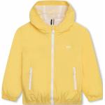 Chlapčenské Designer Detské kabáty HUGO BOSS BOSS žltej farby z polyesteru 
