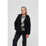 Chlapčenské Detské zimné bundy brandit čiernej farby do 12 rokov udržateľná móda 