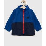 Detské kabáty GAP tmavo modrej farby z polyesteru do 24 mesiacov 
