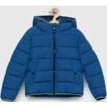 Chlapčenské Detské zimné bundy Geox modrej farby z polyesteru do 6 rokov 