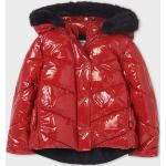 Dievčenské Detské zimné bundy Mayoral červenej farby z polyesteru v zľave 