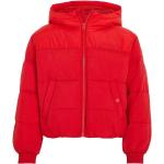 Dievčenské Detské zimné bundy Tommy Hilfiger červenej farby z polyamidu do 5 rokov 