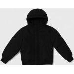 Chlapčenské Detské zimné bundy Tommy Hilfiger čiernej farby z polyesteru v zľave udržateľná móda 