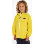 Chlapčenské Detské kabáty Tommy Hilfiger žltej farby z polyamidu 