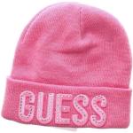 Detské čiapky Guess ružovej farby 