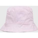 Dievčenské Detské čiapky Guess ružovej farby z bavlny do 1 mesiaca 