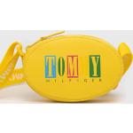 Dievčenské Crossbody kabelky Tommy Hilfiger žltej farby z polyuretánu Vegan v zľave 