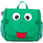 Detské Kozmetické tašky affenzahn zelenej farby s vyšívaným vzorom 