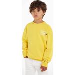 Chlapčenské Detské mikiny Tommy Hilfiger žltej farby z bavlny v zľave 