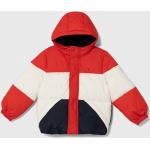 Chlapčenské Detské zimné bundy Tommy Hilfiger červenej farby z polyesteru do 7 rokov 