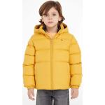 Chlapčenské Detské zimné bundy Tommy Hilfiger žltej farby z polyesteru do 5 rokov v zľave 