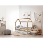 Detské postele z borovicového dreva s úložným priestorom 