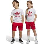 Chlapčenské Detské komplety adidas Originals červenej farby z bavlny do 8 rokov 