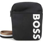 Chlapčenské Designer Tašky na doklady HUGO BOSS BOSS čiernej farby z polyesteru 