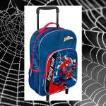 Detské Malé cestovné kufre na zips s motívom Spiderman 