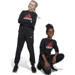 Chlapčenské Detské teplákové súpravy adidas čiernej farby z bavlny do 8 rokov udržateľná móda 