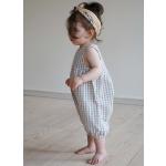 Dievčenské Dupačky BIO modrej farby z bavlny do 12 mesiacov udržateľná móda 