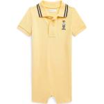 Chlapčenské Designer Dupačky Ralph Lauren Polo Ralph Lauren žltej farby z bavlny do 24 mesiacov 
