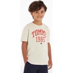 Chlapčenské Detské tričká Tommy Hilfiger béžovej farby z bavlny v zľave 