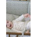 Chlapčenské Dupačky BIO béžovej farby z bavlny do 18 mesiacov s dlhými rukávmi v zľave udržateľná móda 