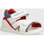 Chlapčenské Kožené sandále Biomecanics bielej farby zo syntetiky vo veľkosti 20 na leto 