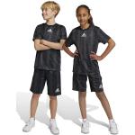Chlapčenské Detské kraťasy adidas čiernej farby z polyesteru do 8 rokov udržateľná móda 