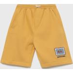 Detské krátke nohavice Quiksilver žltá farba, nastaviteľný pás