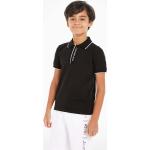 Chlapčenské Detské tričká Calvin Klein Jeans čiernej farby z bavlny 