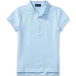 Chlapčenské Designer Detské tričká Ralph Lauren Polo Ralph Lauren modrej farby z bavlny 
