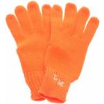 Detské rukavice Little Marcel oranžovej farby v zľave 