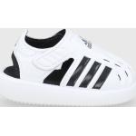 Detské Sandále adidas bielej farby zo syntetiky vo veľkosti 27 v zľave na leto 