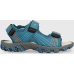 Dievčenské Kožené sandále CMP modrej farby zo syntetiky vo veľkosti 35 na leto 