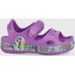 Dievčenské Sandále Coqui fialovej farby zo syntetiky vo veľkosti 20 na leto 