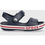 Detské Sandále Crocs tmavo modrej farby zo syntetiky vo veľkosti 20 na leto 