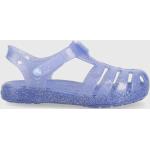 Dievčenské Sandále Crocs fialovej farby zo syntetiky vo veľkosti 20 na leto 