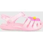 Dievčenské Sandále Crocs ružovej farby zo syntetiky vo veľkosti 20 na leto 