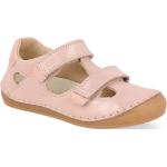 Detské Kožené sandále Froddo ružovej farby na leto 