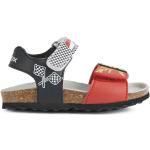 Chlapčenské Kožené sandále Geox červenej farby z polyuretánu vo veľkosti 24 Vegan na leto 