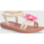 Dievčenské Sandále Ipanema béžovej farby zo syntetiky vo veľkosti 28 v zľave na leto 