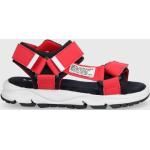 Chlapčenské Sandále LEVI´S červenej farby zo syntetiky vo veľkosti 32 na leto 
