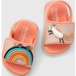 Dievčenské Sandále Melissa ružovej farby zo syntetiky vo veľkosti 25 na leto 