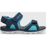 Chlapčenské Kožené sandále Primigi modrej farby zo syntetiky vo veľkosti 33 na leto 
