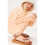 Dievčenské Kožené sandále Roxy Roxy hnedej farby z polyuretánu vo veľkosti 34 Vegan na leto 