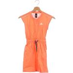 Dievčenské šaty adidas oranžovej farby 