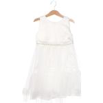 Dievčenské šaty Guess bielej farby v zľave 