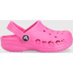 Dievčenské Kroksy Crocs ružovej farby zo syntetiky vo veľkosti 34 na leto 